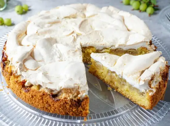 Stachelbeer-Baiser-Kuchen - So gelingt er perfekt!